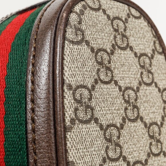 Gucci Ophidia Brown GG Supreme Mini Bucket Bag - Picture 7 of 15